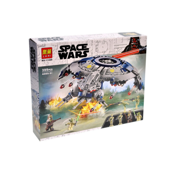 

Конструктор '' STAR WARS '' Дроид истребитель '' 399дет 36 x 29 x 5,9см / 24-2 /