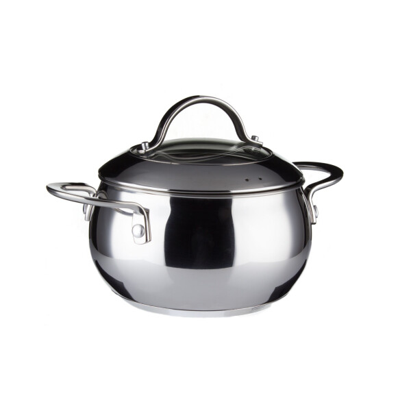 

Кастрюля с крышкой VINZER Grand Majestic Glossy Ø 16 см 2.2 л [89161]
