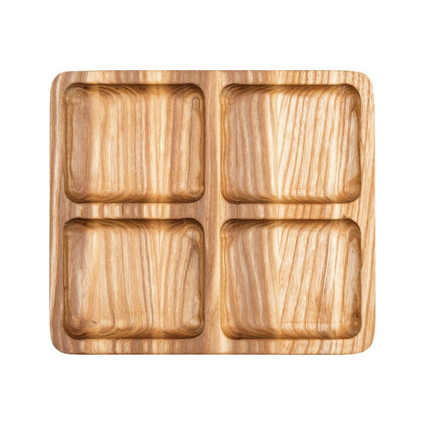 

Поднос WOODSTUFF на 4 отсека Органайзер, 20х23 см (wds_0042)
