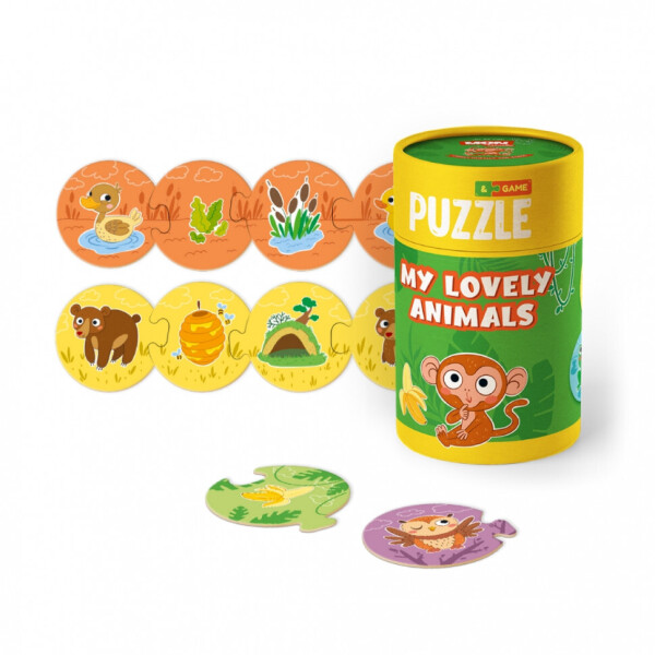 

Пазл и игра Mon Puzzle "Мои волшебные животные" 200104