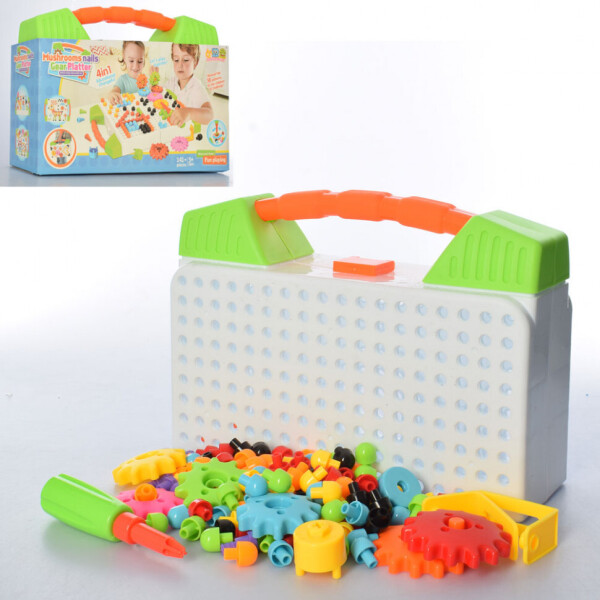 

Мозаика 674A 4в1, игровое поле-чемодан