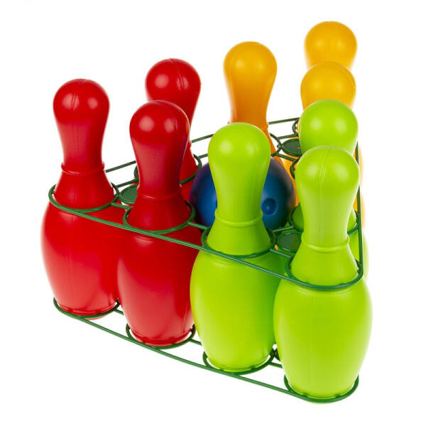 

Кегли "Радуга 9" (кегли - 9 шт, шар), 0732