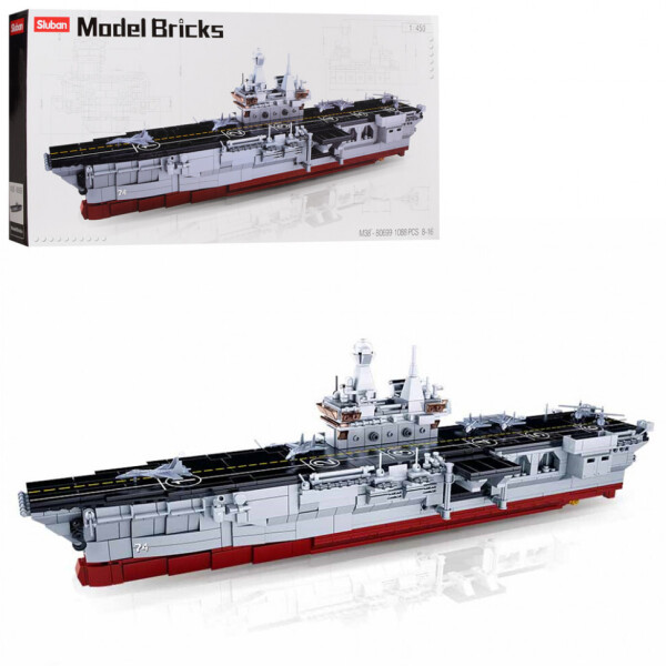 

Конструктор SLUBAN M38-B0699 военный корабль (крейсер)