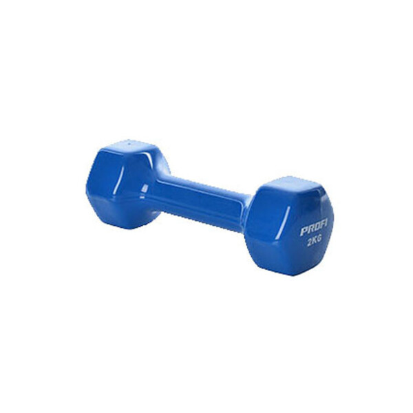 

Гантель с виниловым покрытием M 0290, 2кг (Синий)