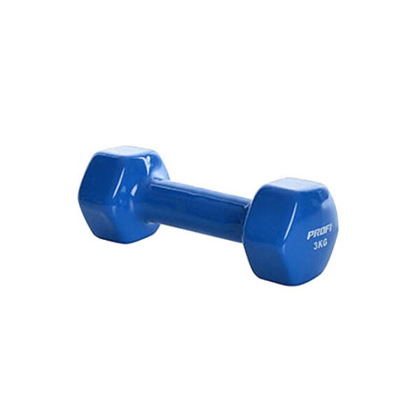 

Гантель с виниловым покрытием M 0291, 3кг (Синий)