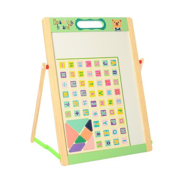 

Деревянная игрушка Мольберт MD 2140 (Зеленый)