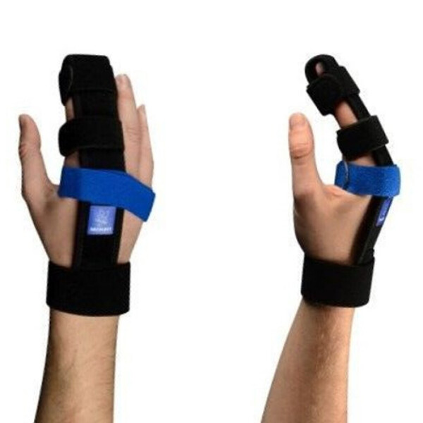 

Шина для жесткой фиксации запястья со 2 и 3 пальцем Ligaflex Finger 2432 р.2 Thuasne два положения (2432_Thuasne)