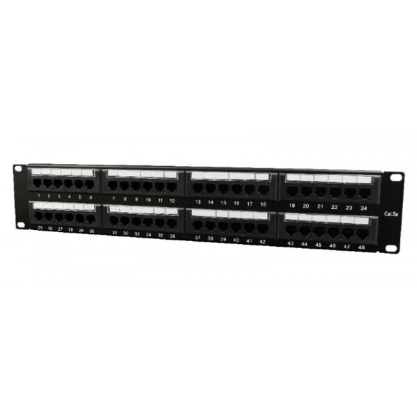 

Патч-панель Cablexpert (NPP-C548CM-001) 19" 48 портов, UTP, cat.5e