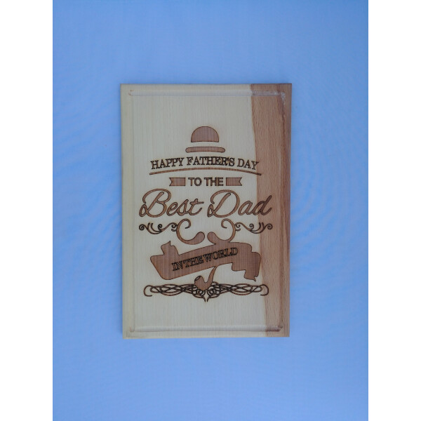 

Доска сувенирная HOT-KITCHEN упак 10шт Happy Fathers day Деревянная с выжиганием 20*30 см (дк15)