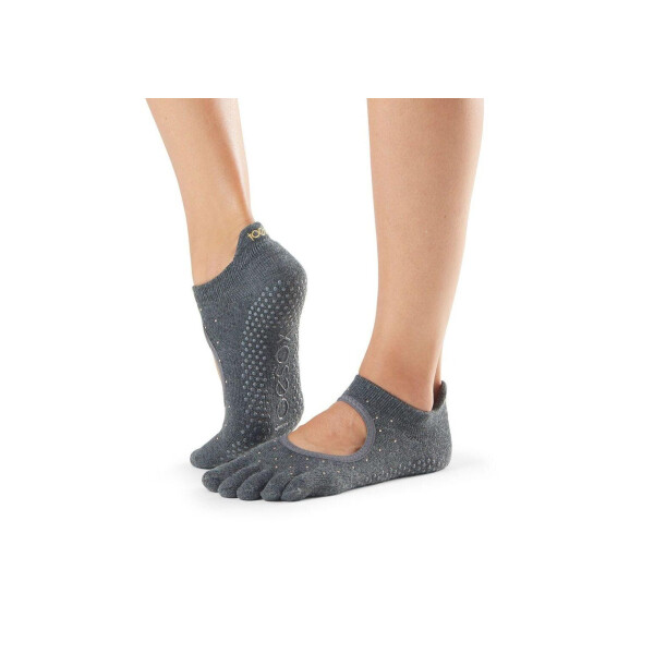 

Носки для йоги ToeSox Full Toe Bellarina Grip Glam М (39-42.5)
