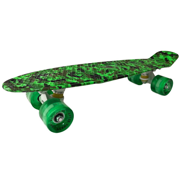 

Пенни Борд Penny Board Zippy со светящимися колесами Камуфляж 54 см (zpl32-6)