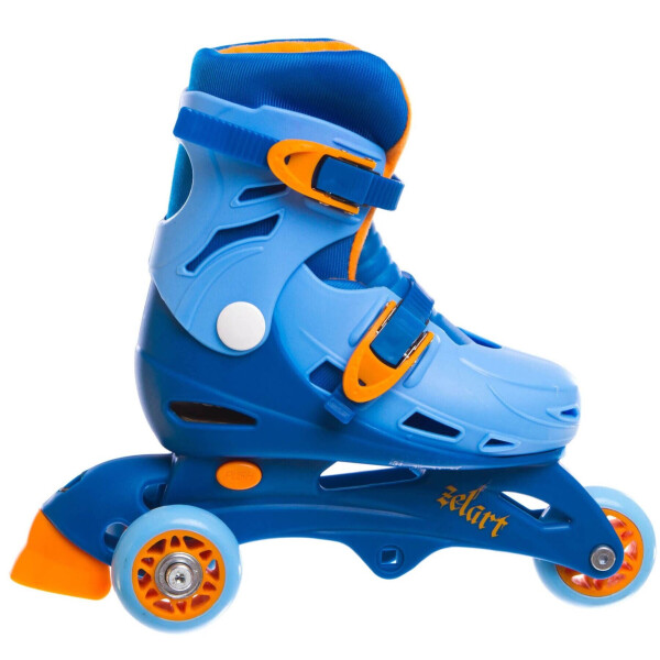 

Раздвижные детские ролики Zelart Kids Бакли Синие размер 27-30р (rlzb121)
