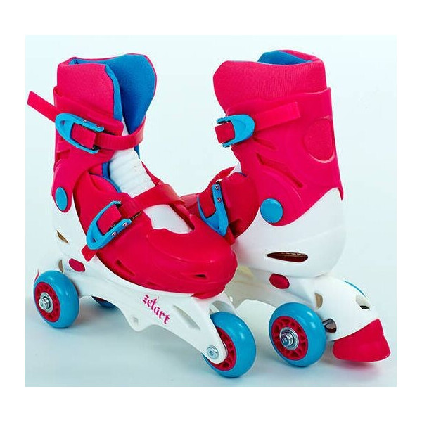 

Раздвижные детские ролики Zelart Kids Бакли Розовые размер 31-34 (rlzb111)