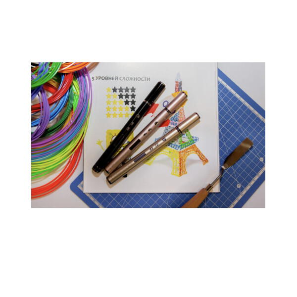 

3D ручка Air Pen RP900a 7-го поколения розовое золото