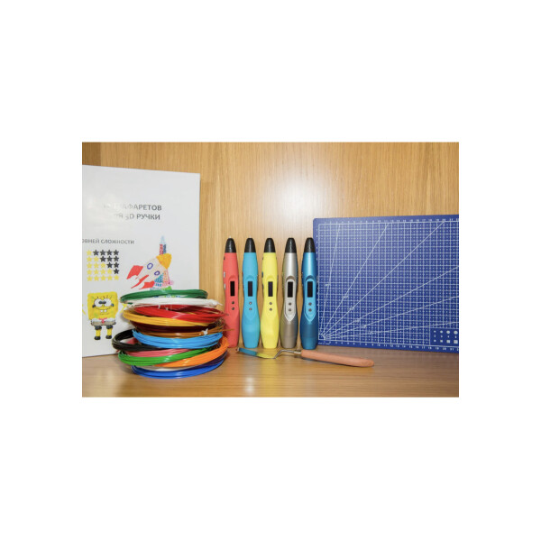 

3D ручка Smartpen-2 6-го поколения модель RP400A c OLED дисплеем Зеленая