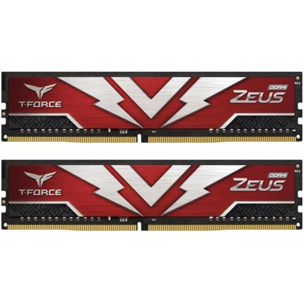 

Оперативная память DDR4 16GB (2x8GB) 2666 MHz T-Force Zeus Red Team (TTZD416G2666HC19DC01)