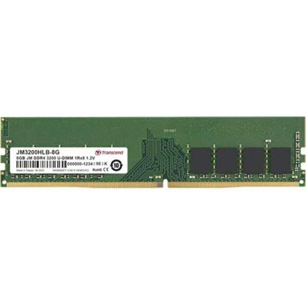 

Оперативная память Transcend JetRam DDR4-3200 8GB PC4-25600 (JM3200HLB-8G)