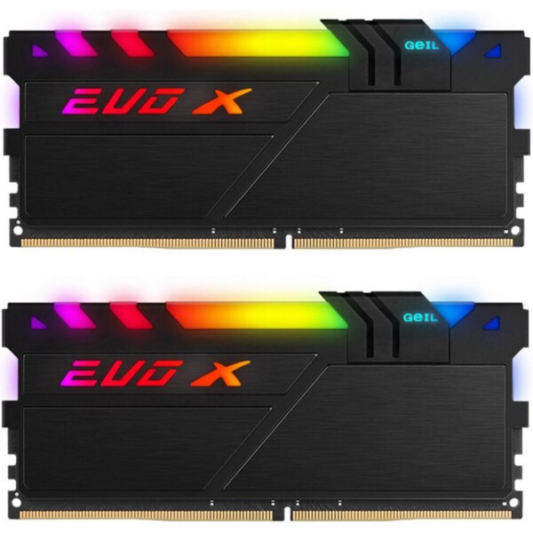 

DDR4 32GB (2x16GB) 3200 MHz EVO X II Black GEIL (GEXSB432GB3200C16BDC)