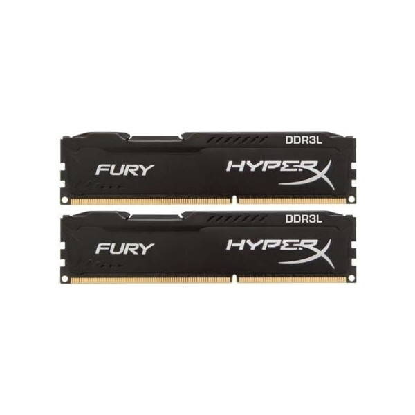 

DDR3 2x4GB/1600 1.35V Kingston HyperX Fury Black (HX316LC10FBK2/8)