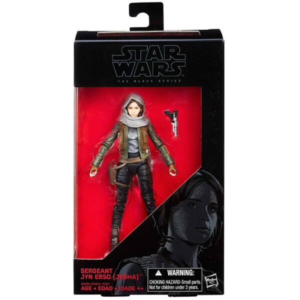 

Фигурка 14 см Звездные войны Джин Эрсо Черная серия Hasbro B9394/B3834
