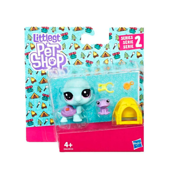 

Набор Littlest Pet Shop S2 Черепашка Бев и Лягушонок Келли Hasbro E0463/B9358