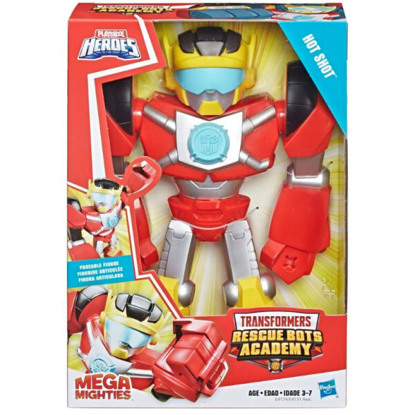 

Трансформер Playskool Mega Mighties Академия Спасателей Хот Шот 25 см Hasbro E4174/E4131