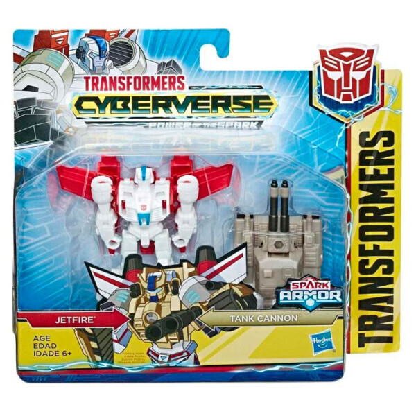 

Трансформер Кибервселенная Spark Armor Джетфаер 10 см Hasbro E4296/E4219
