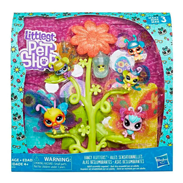 

Набор Littlest Pet Shop Садовые Бабочки 6 шт Маленький Зоомагазин Hasbro E2159