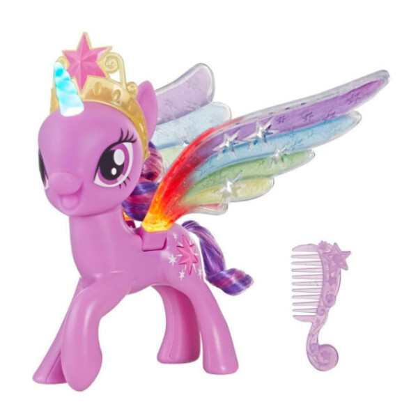 

Май литл пони Принцесса Твайлайт Спаркл Искорка с радужными крыльями 18 см Hasbro E2928