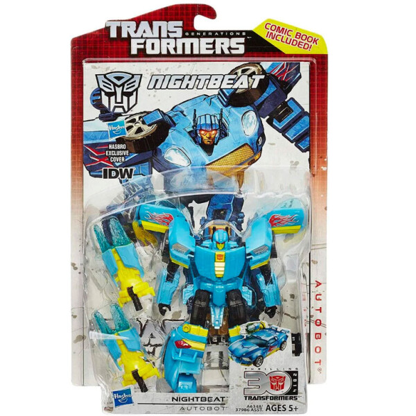

Трансформеры Дженерейшнс Делюкс Автобот Найтбит 14 см Hasbro A6348/37986