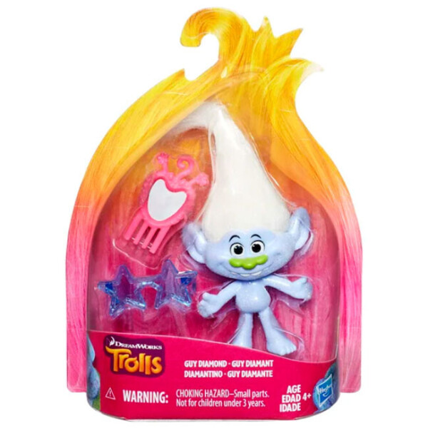 

Коллекционная фигурка Тролли Диджей Звуки Guy Diamond Hasbro B7350