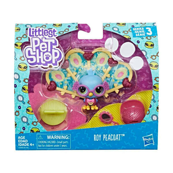 

Набор Littlest Pet Shop премиум Павлин Рой Hasbro E2429/E2161