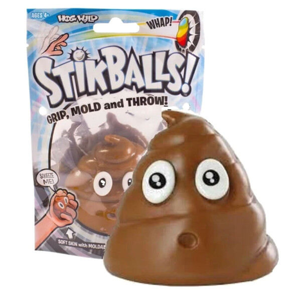 

Игрушка антистресс сквиш Липунчик Кучка 3 Stikballs 53405-2
