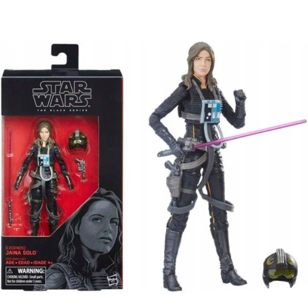 

Фигурка 15 см Звездные войны Черная серия Джайна Соло Hasbro C3737/B3834