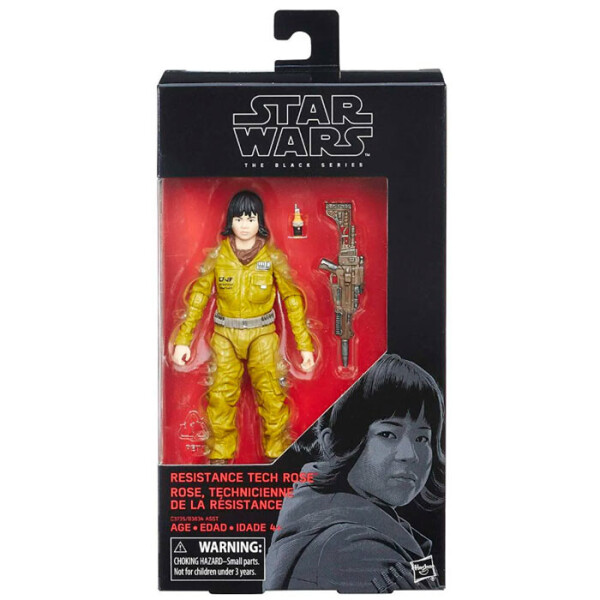 

Фигурка 15 см Звездные войны Черная серия Resistance Tech Rose Hasbro C3735/B3834