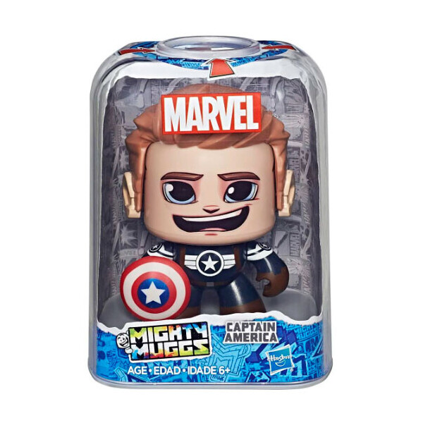 

Фигурка Marvel Mighty Muggs Капитан Америка 10 см Hasbro E2199/E2122