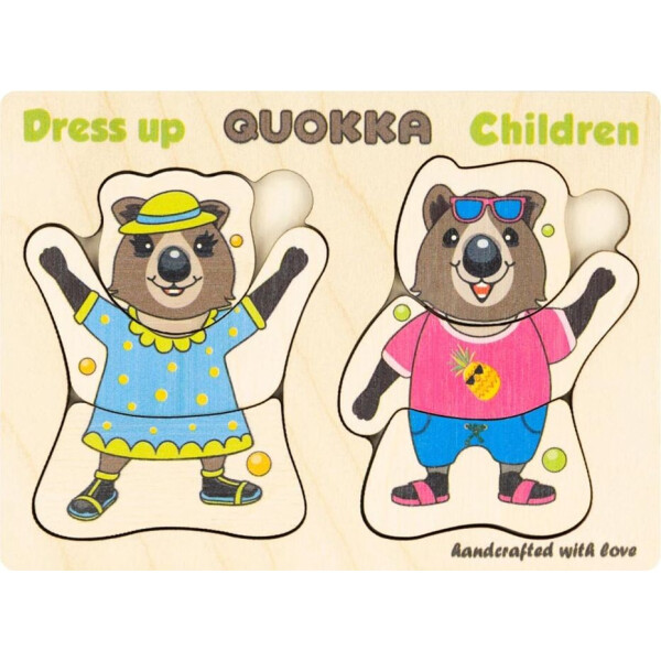 

Набор пазлов-вкладишей Quokka Квока Дети 36 эл. (QUOKA002QC)