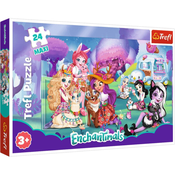 

Пазл Trefl Веселый мир Enchantimals 24 эл.(14315)