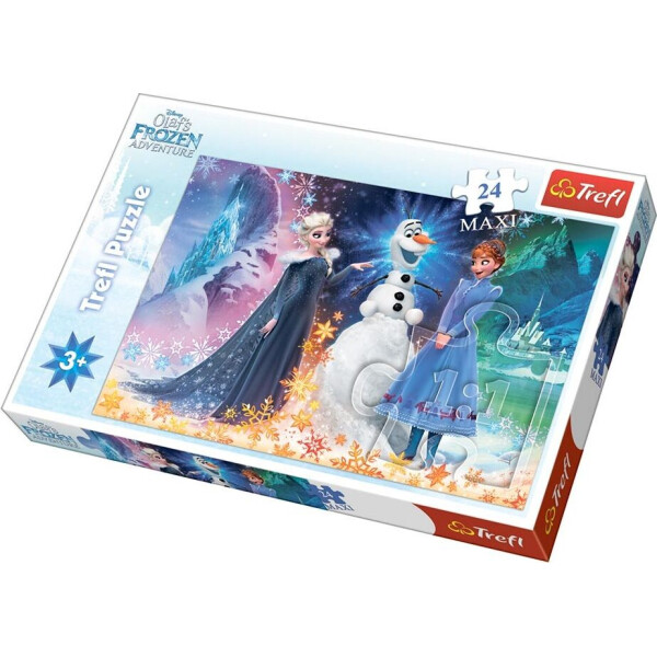 

Пазл Trefl Звездное сияние Frozen 24 эл. (14265)