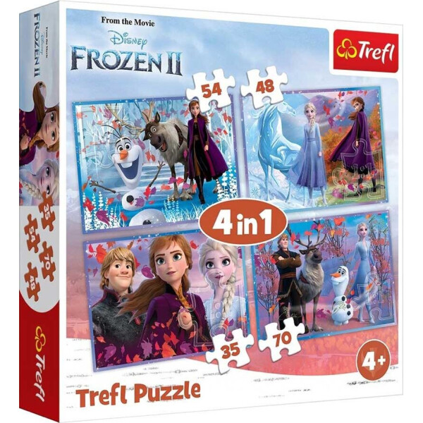 

Пазл Trefl Путешествие в неизвестность 4 в 1 (34323)