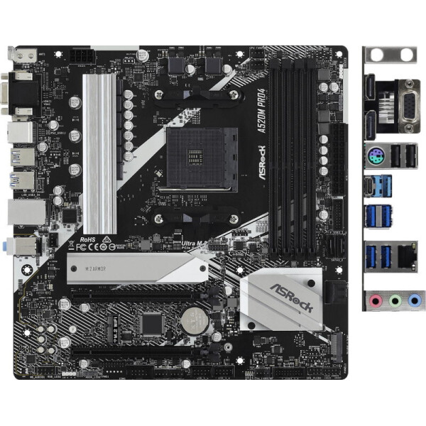 

Материнская плата ASRock A520M Pro4