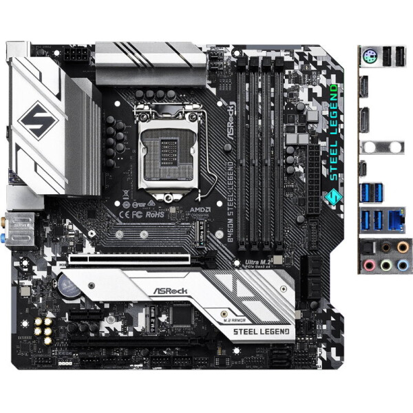 

Материнская плата ASRock B460M Steel Legend Socket 1200