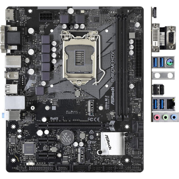

Материнская плата ASRock B460M-HDV Socket 1200
