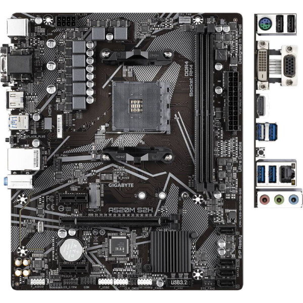 

Материнская плата Gigabyte A520M S2H