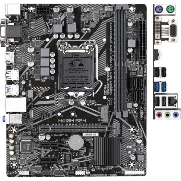 

Материнская плата Gigabyte H410M S2H Socket 1200