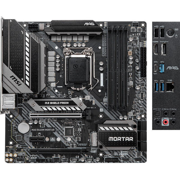 

Материнская плата MSI MAG B460M Mortar (s1200, Intel B460, PCI-Ex16)