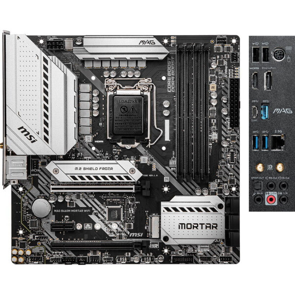 

Материнская плата MSI MAG B460M Mortar Wi-Fi Socket 1200