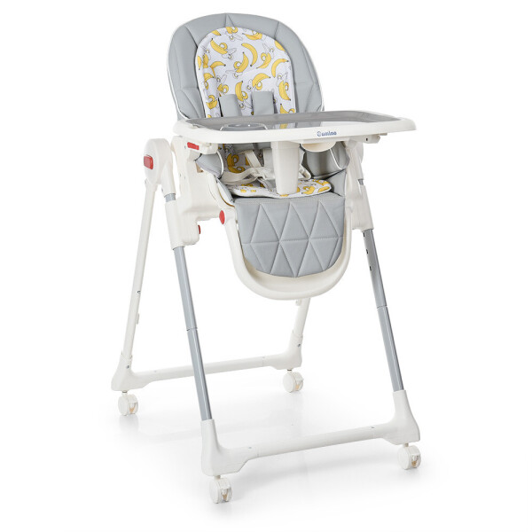 

Стульчик для кормления ME 1037 CRYSTAL Banana Gray