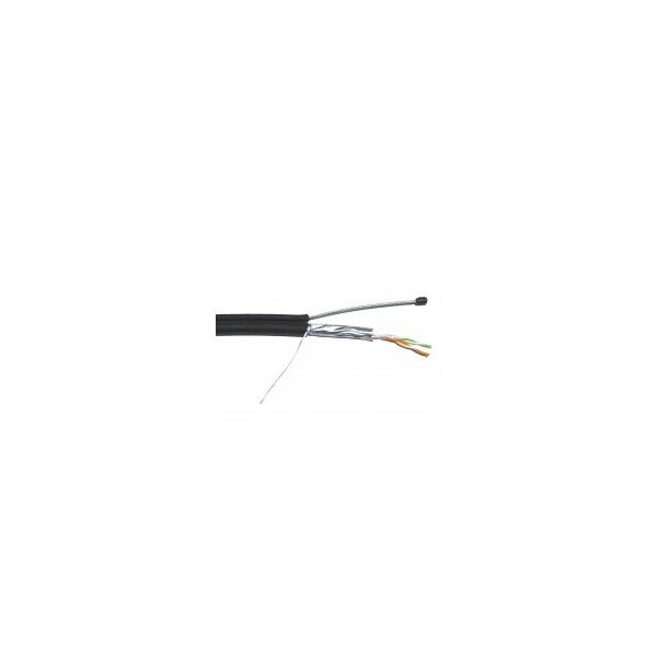 

Кабель Одескабель КППЭт-ВП (100) 24AWG 2P (FTP-cat.5), OK-net, СU, изоляция ПЭ, экр., с трос. 4*0,5 для нар. раб., 500