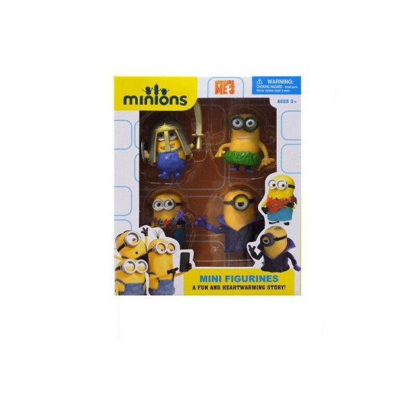

Фигурки "Миньоны" в коробке 4 шт